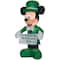 3.5ft. Airblown® Inflatable St. Patricks Day Mickey